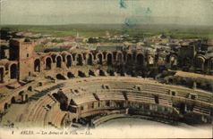 CPA ARES Les Arenes et la Vile LL