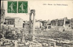 CPA ARLES Le Theatre Romain