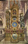 CPA  Strasbourg Horloge astronomique