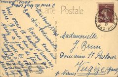 CPA STRASBOURG Eglise St Thomas Monument du Marechal de saxe CAR 