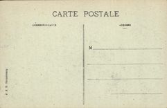 CPA STRASBOURG Alsace poste centrale