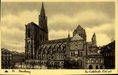 CPA Strasbourg La Cathedrale Cole and