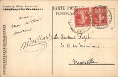 CPA Strasbourg Maison Kammerzell