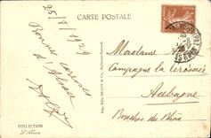 CPA STRASBOURG LE PONT DES VOSGES ET L'EGLISE SAINT PAUL