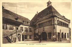 CPA COLMAR ANcients Douane