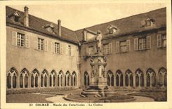 CPA COLMAR Musee des Unterlinder Le Cloltre
