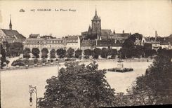 CPA COLMAR La place Rapp