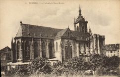 CPA COLMAR La Cathedrale Saint Martin