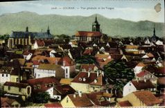 CPA COLMAR Vue generale et les Vosges