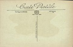 CPA STRASBOURG de l'Hotel des postes Statues decapities des trois Empereurs LL 