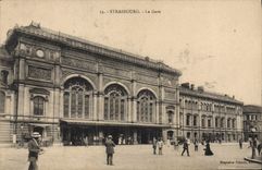 CPA STRASBOURG La Gare