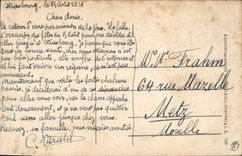 CPA Strasbourg Kais Haupstpostamt