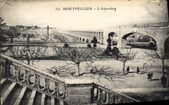 CPA MONTPELLIER L'Aqueduc ND Phot