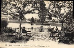 CPA MONTPELLIER Les Nouveaux Jardins de l'esplanade LL