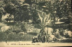 CPA CETTE Un coin du Chateau d'Eau LL