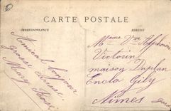 CPA MONTPELLIER Square de la Gare de palavas