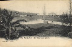 CPA Montpellier Les Nouveaux jardins