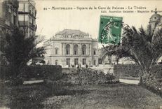 CPA Montpellier Square de la grand de Palavas Theatre 