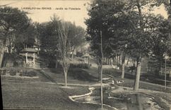 CPA LAMALOU les BAINS Jardin de l'Usclade