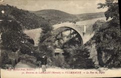 CPA Environs de LAMALOU VILLEMAGNE Le pont du diable