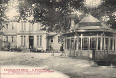 CPA Lamalou les Bains La source Bourges et l'etablissement thermal de Lamalou le Centre