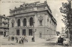 CPA Cette Le Theatre Municipal