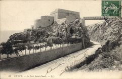 CPA CETTE LE FORT SAINT Pierre