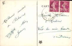 CPA PALAVAS les FLOTS Les deux rives
