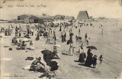 CPA Palavas les Flots La Plage