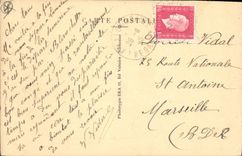 CPA Lamalou les Bains parc de I'Usclade