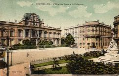 CPA MONTPELLIER L'Hotel des Postes et la Prefecture