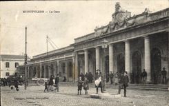 CPA MONTPELLIER La Gare