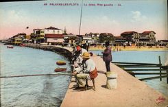 CPA PALAVAS LES FLOTS La Jetee Rive gauche