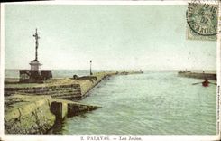 CPA PALAVAS Les Jetees