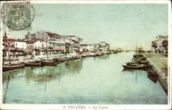CPA PALAVAS Le Canal