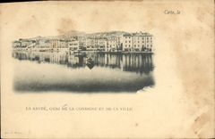 CPA LA SANTE QUAI CONSIGNE ET DE LA VILLE
