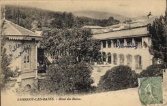 CPA LAMALOU LES BAINS Hotel des Bains