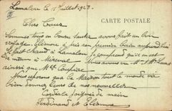 CPA LAMALOU les BAINS L'Eglise Villa de la Terrasse