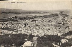 CPA CETTE Vue Generale