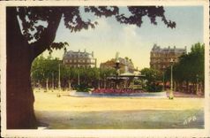 CPA Beziers Place Jean Jaures