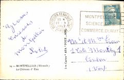 CPA Montpellier Le château d'eau