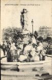 CPA MONTPELLIER Fontaine des Trois Graces