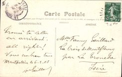 CPA MONTPELLIER La Prefecture et I'Hotel