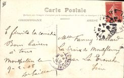CPA MONTPELLIER Le Square de la Gare Palavas