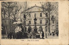 CPA Cette Place de La Mairie