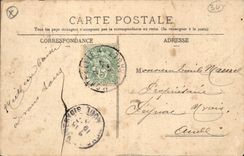 CPA Palavas Rive gauhe