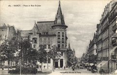CPA NANCY Place et Rue St Jean