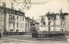 CPA NANCY Square Lafayette et statue Jeanne d'Arc 