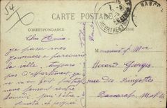 CPA NANCY Place Thiers et Hotel Excelsior