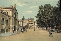 CPA NANCY La Gare Saint Jean